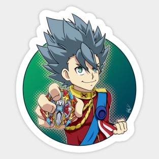 Xhan / Xavier Bogard from Beyblade Burst Sticker